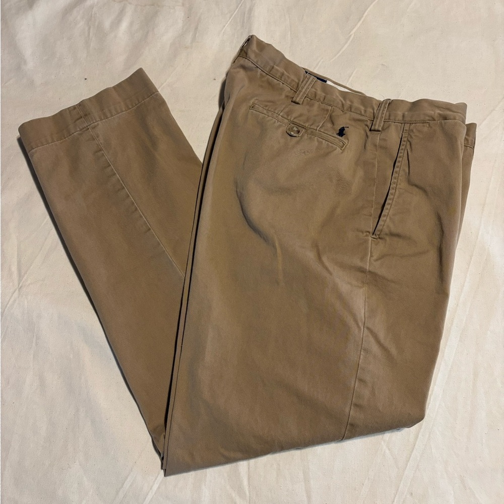 Polo Ralph Lauren Mens Classic Chino Pants Khaki